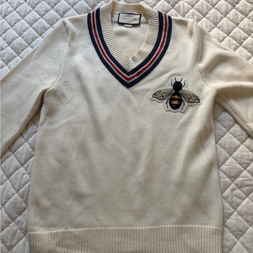 [SOLD] Gucci Ivory Wool Sweater